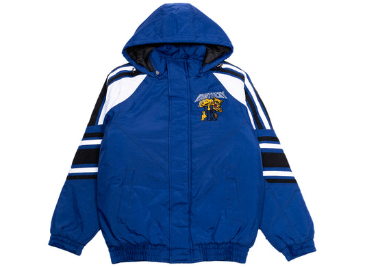 Starter Oneness Exclusive Kentucky Wildcats Nylon Varsity Jacket in Blue xld