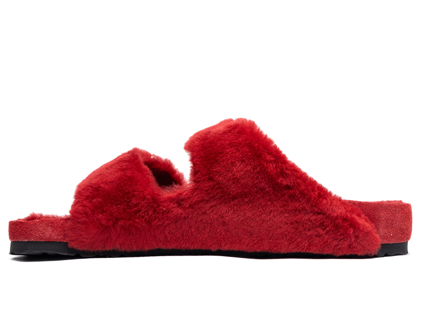 Birkenstock Arizona 1774 in Shearling Red