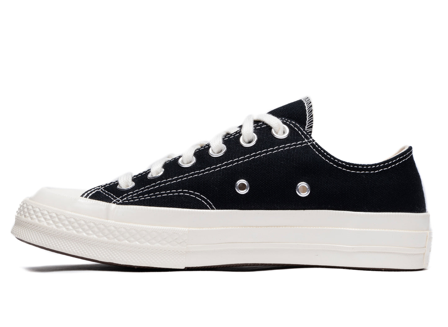 Converse Comme des Garçons Play Heart Chuck 70 Low in Black