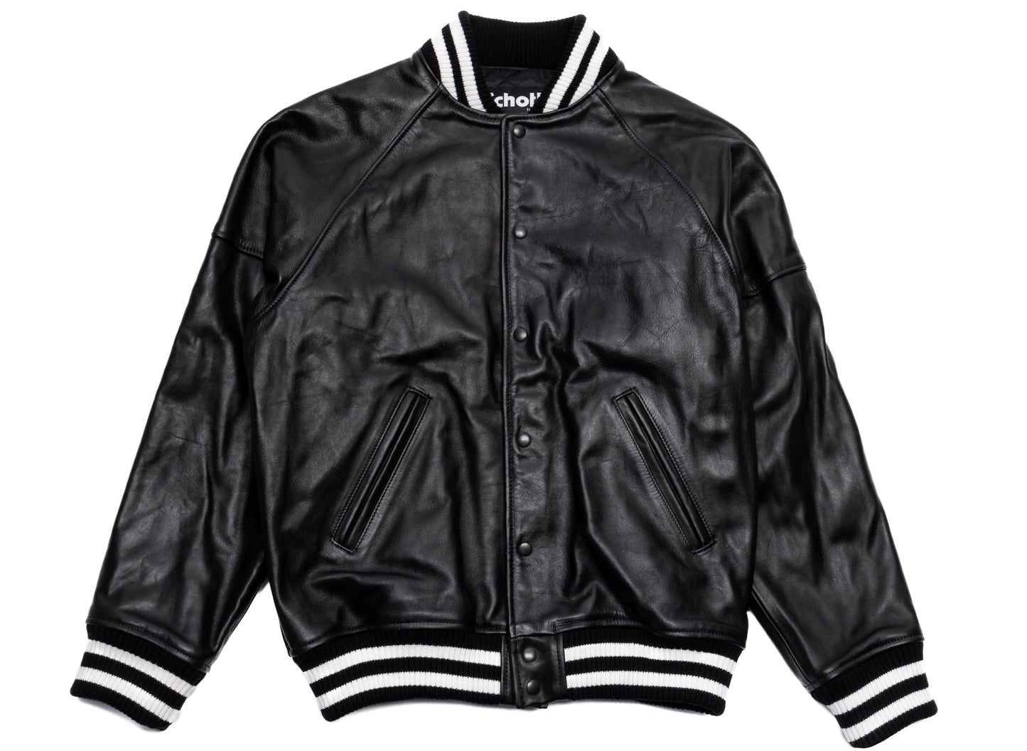 Junya Watanabe MAN x Schott Jacket in Black/White