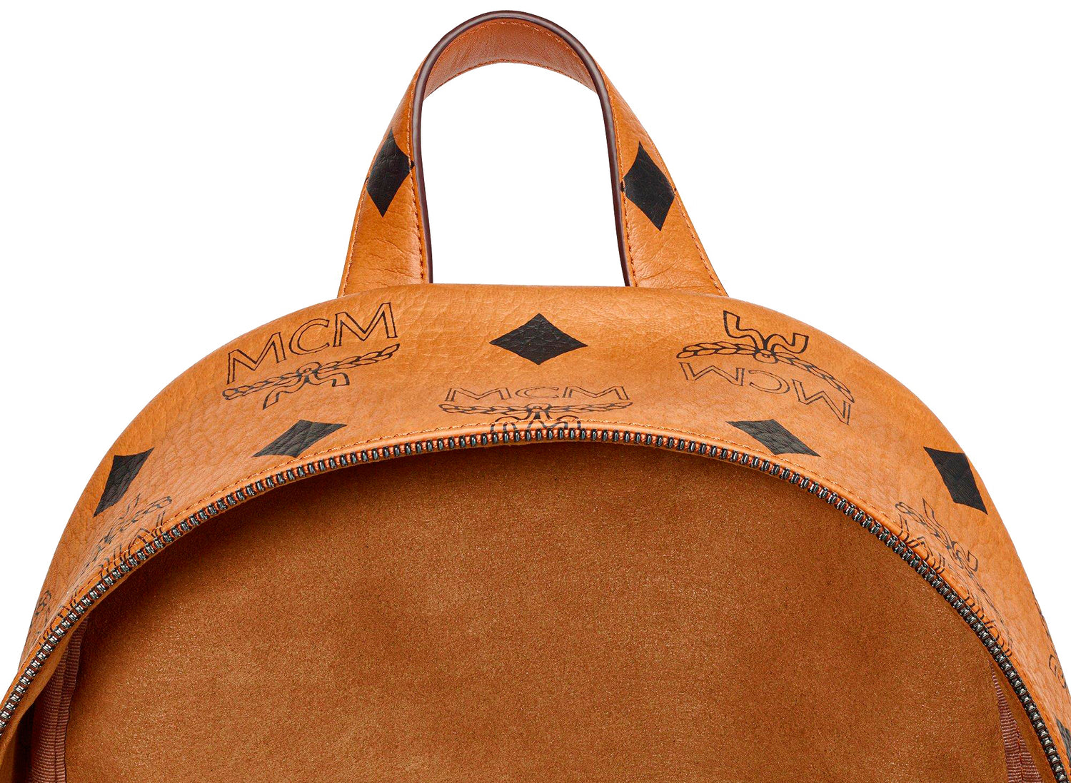 MCM Medium Stark Backpack in Cognac xld – Oneness Boutique