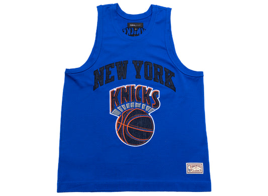 Purple Brand New York Knicks Lakers Mesh Jersey