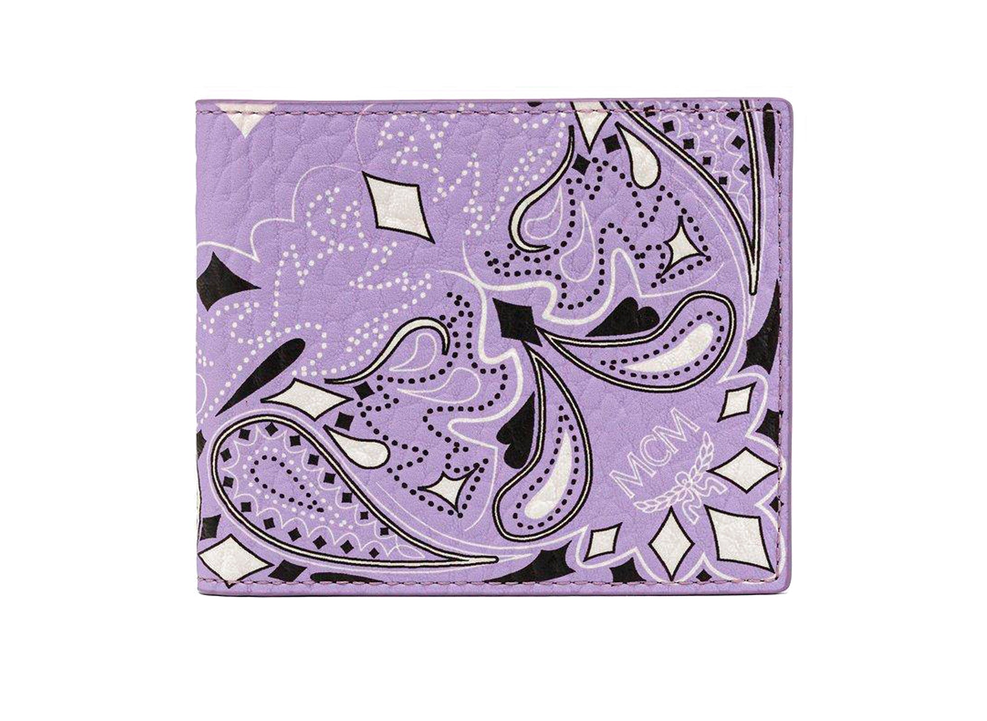 MCM Small Aren VI Card Case in Purple – Oneness Boutique