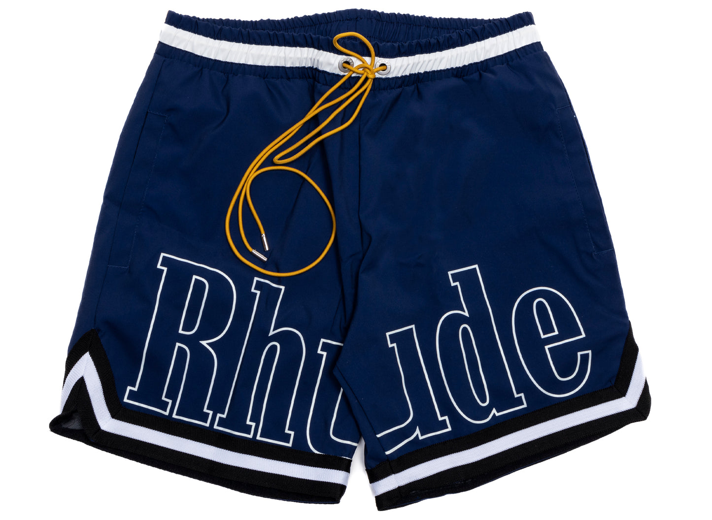 Rhude Basketball Logo Swim Shorts