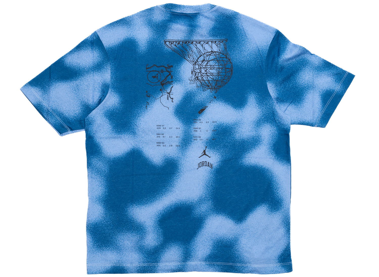 Camiseta Jordan Air Stretch SS Men's T-Shirt blue