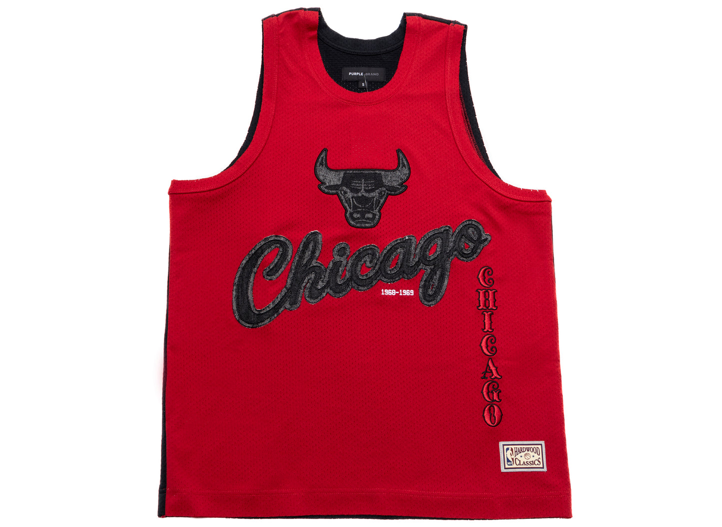 Purple Brand Chicago Bulls Mesh Jersey