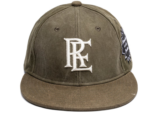 Readymade Damage Snapback Cap in Khaki