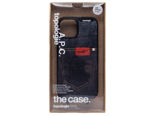 A.P.C. Coque iPhone 15 Pro Topologie Case