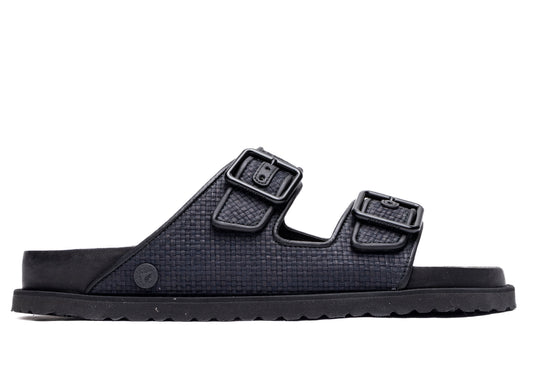 Birkenstock Arizona Raffia Luxe 1774 in Black