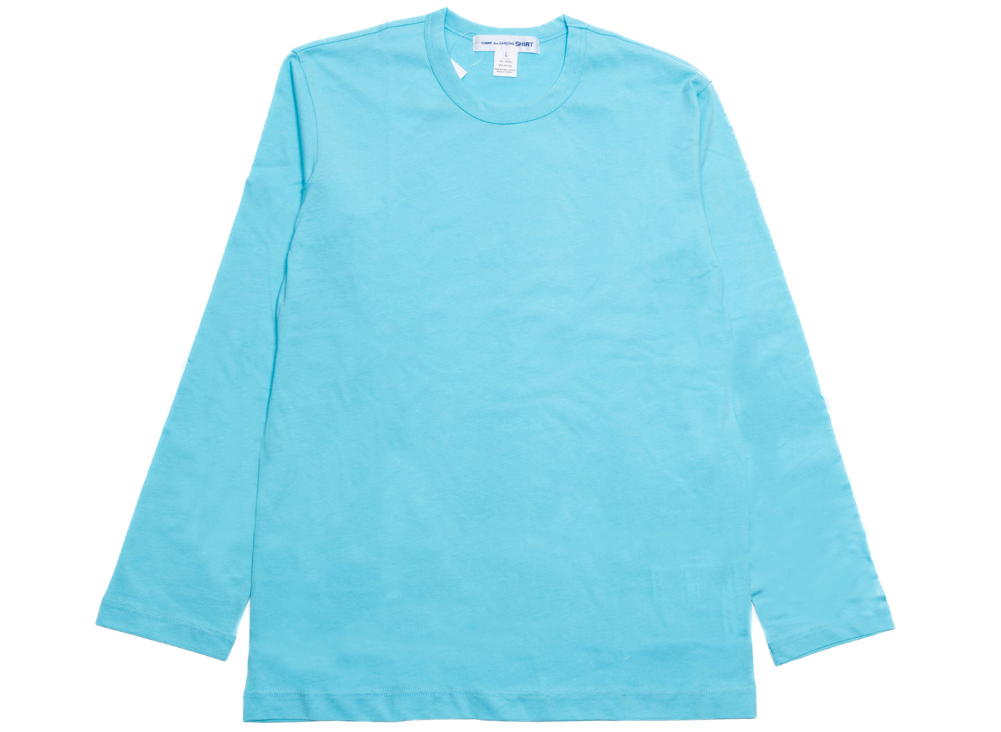 Comme des Garçons SHIRT L/S Knit T-Shirt in Blue