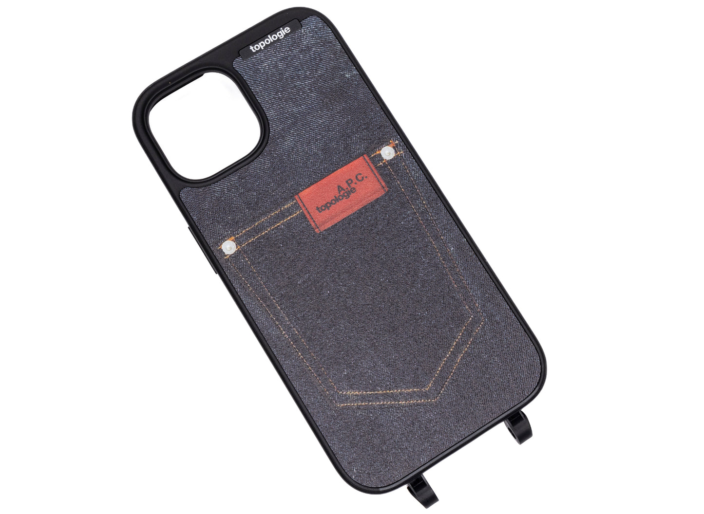 A.P.C. Coque iPhone 15 Pro Topologie Case