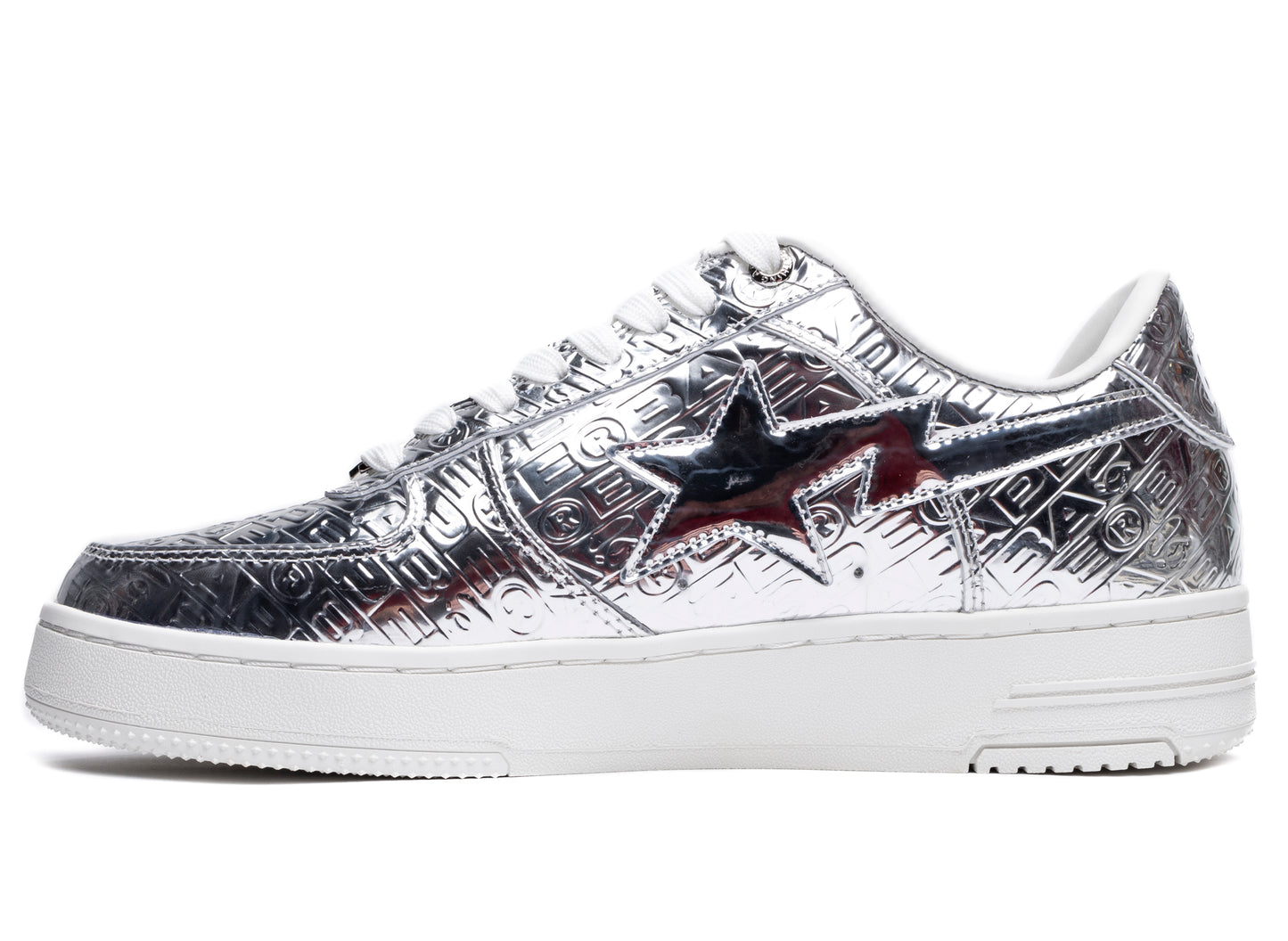 A Bathing Ape Bape Sta #5 M2 in Silver xld