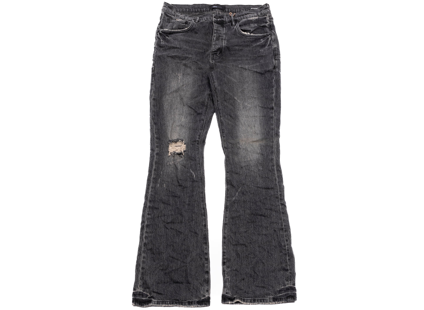 Purple Brand Vintage Flare Blowout Jeans