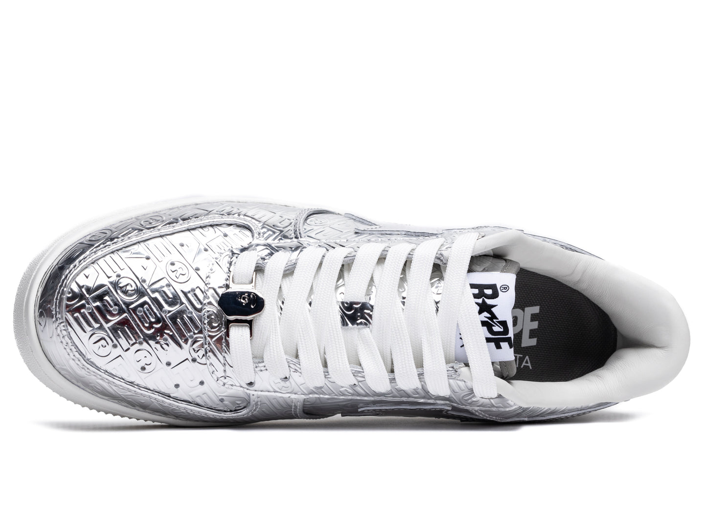 A Bathing Ape Bape Sta #5 M2 in Silver xld