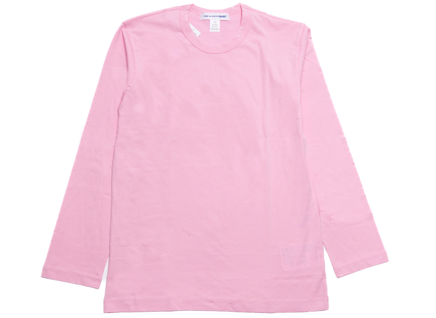 Comme des Garçons SHIRT L/S Knit T-Shirt in Pink