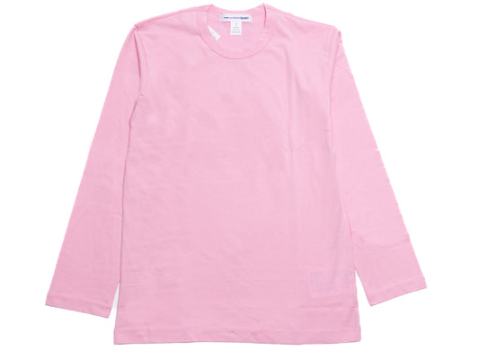 Comme des Garçons SHIRT L/S Knit T-Shirt in Pink