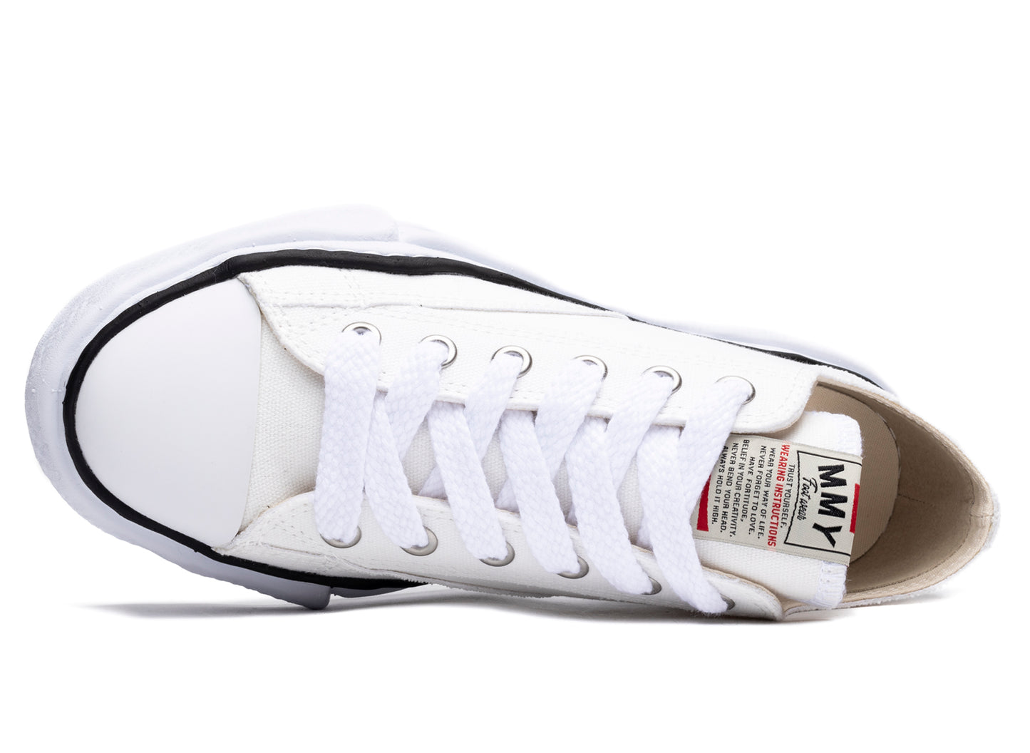 Maison Mihara Yasuhiro Peterson Low in White xld