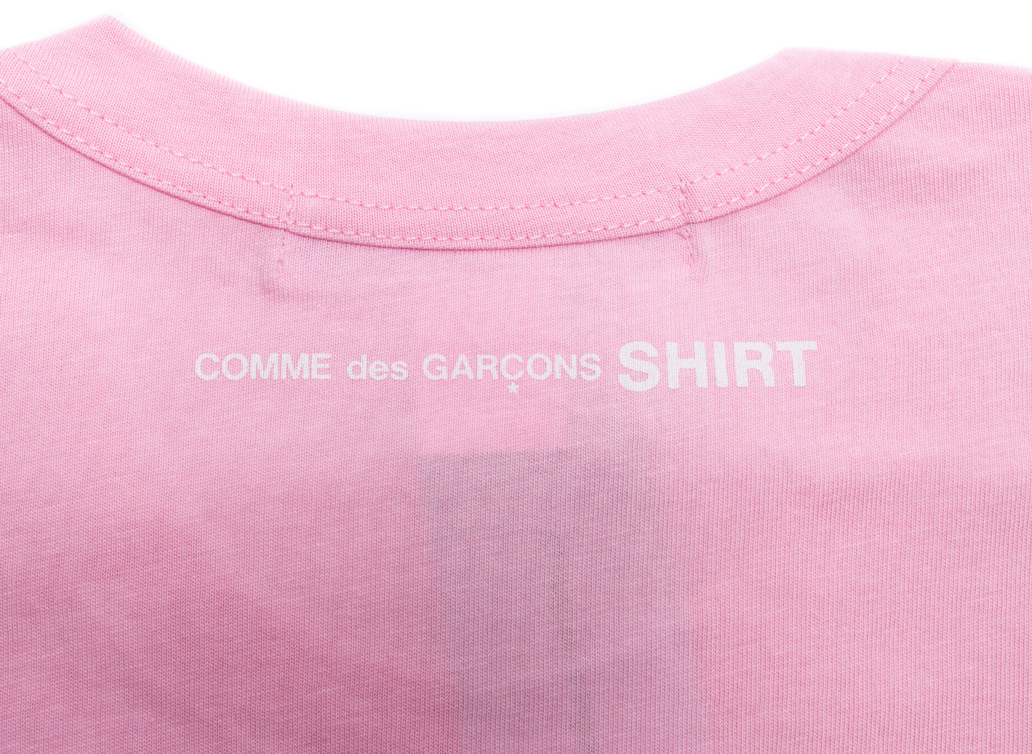 Comme des Garçons SHIRT L/S Knit T-Shirt in Pink