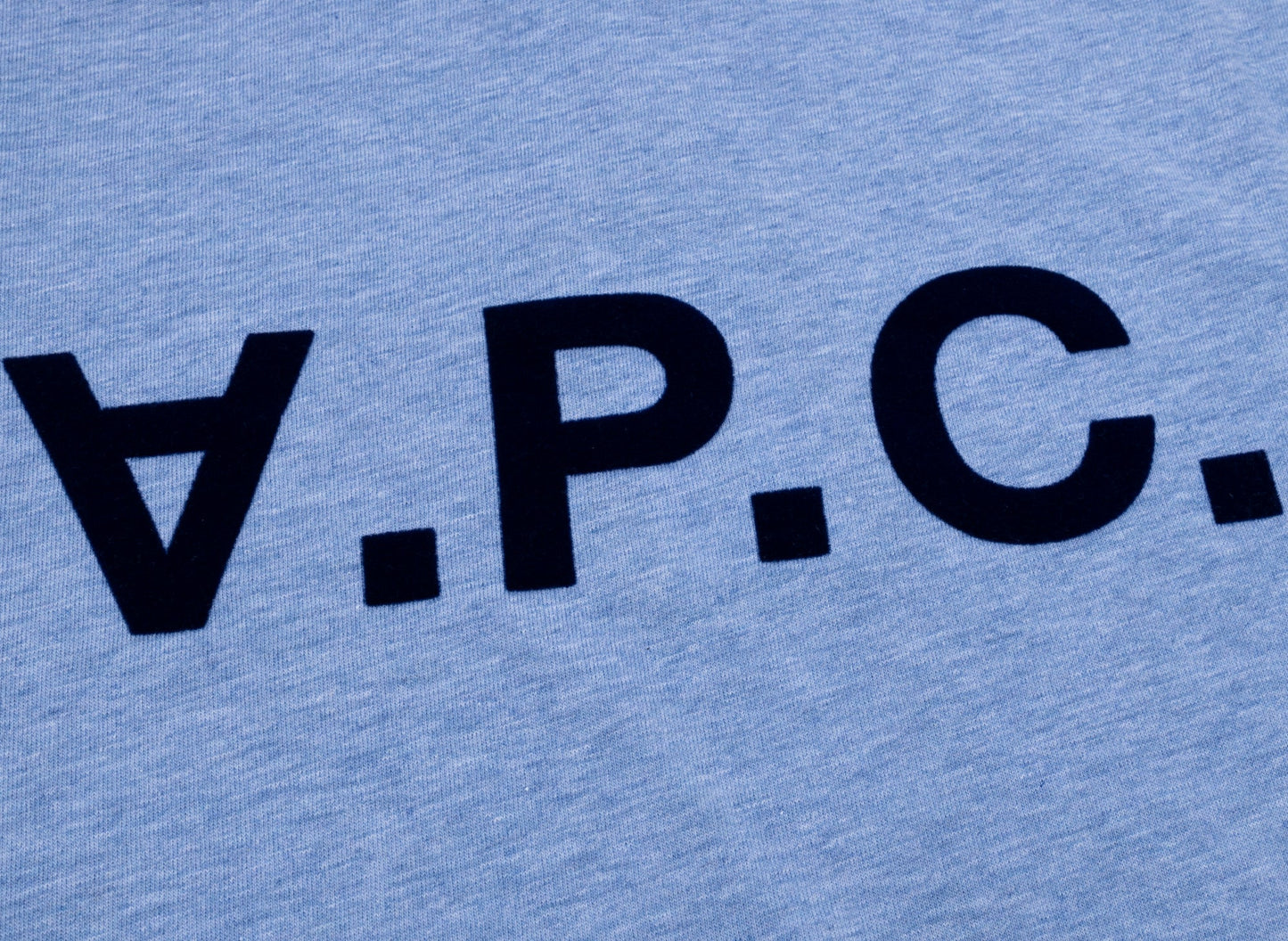 A.P.C. Standard Grand VPC Tee in Bleu