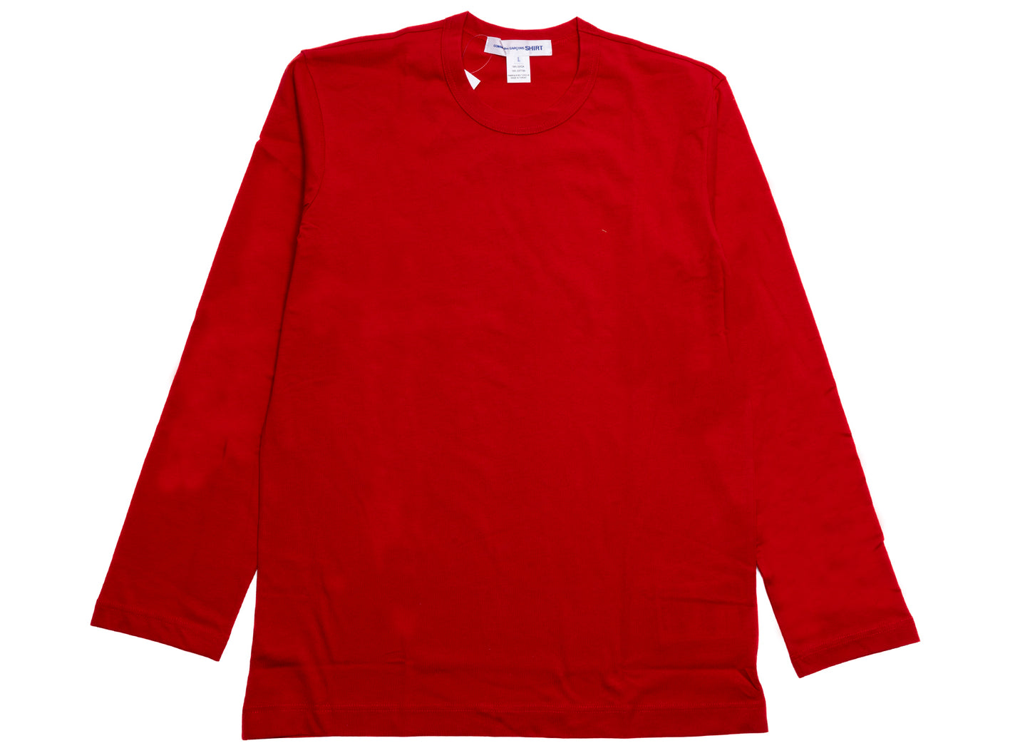 Comme des Garçons SHIRT L/S Knit T-Shirt in Red