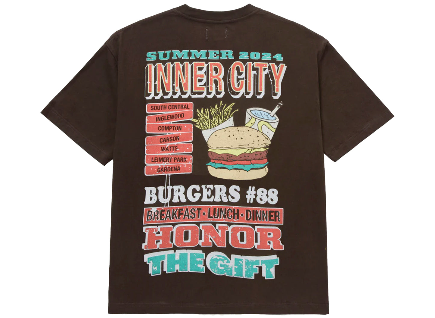 Honor the Gift HTG Burgers Tee