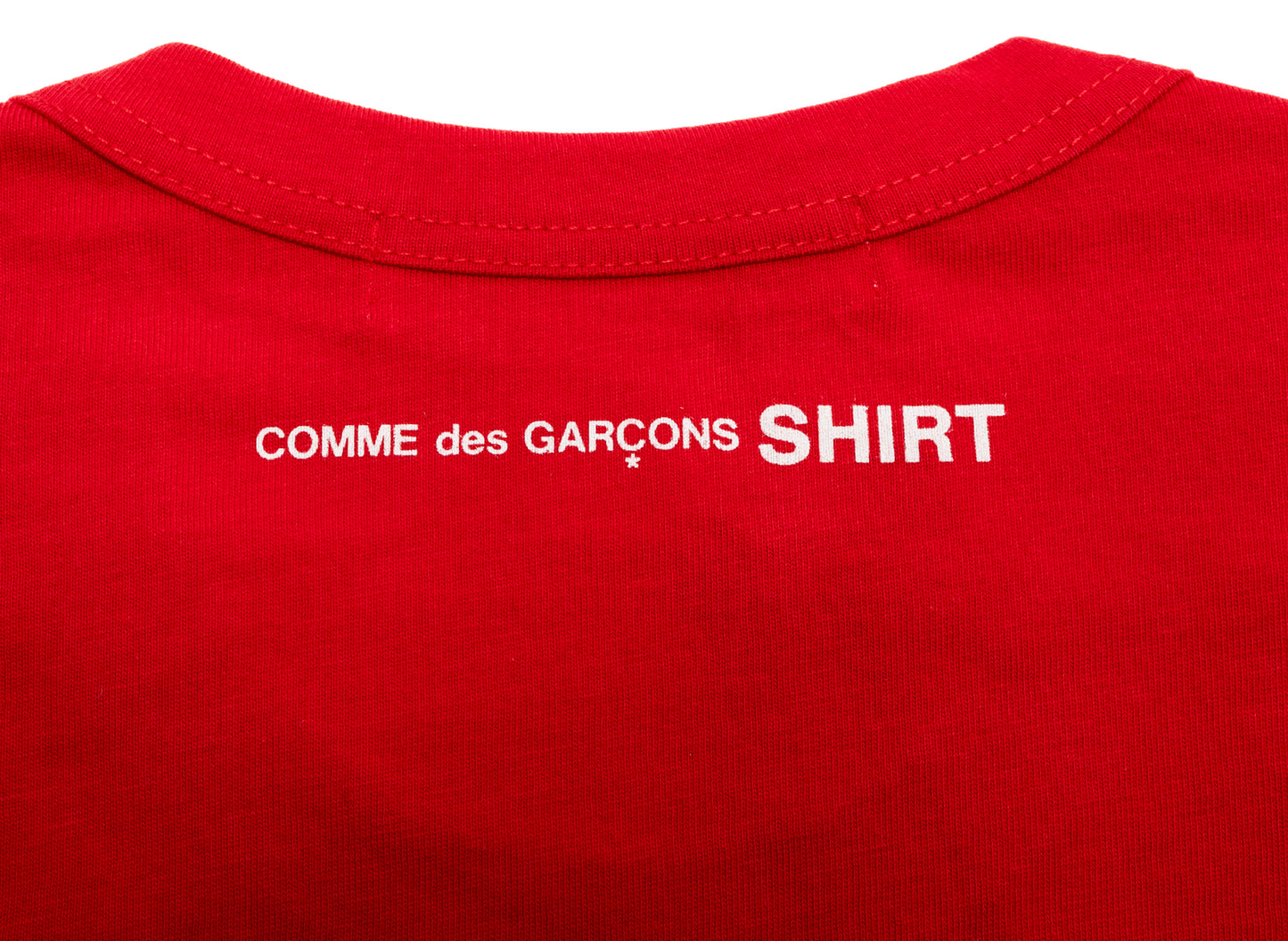 Comme des Garçons SHIRT L/S Knit T-Shirt in Red