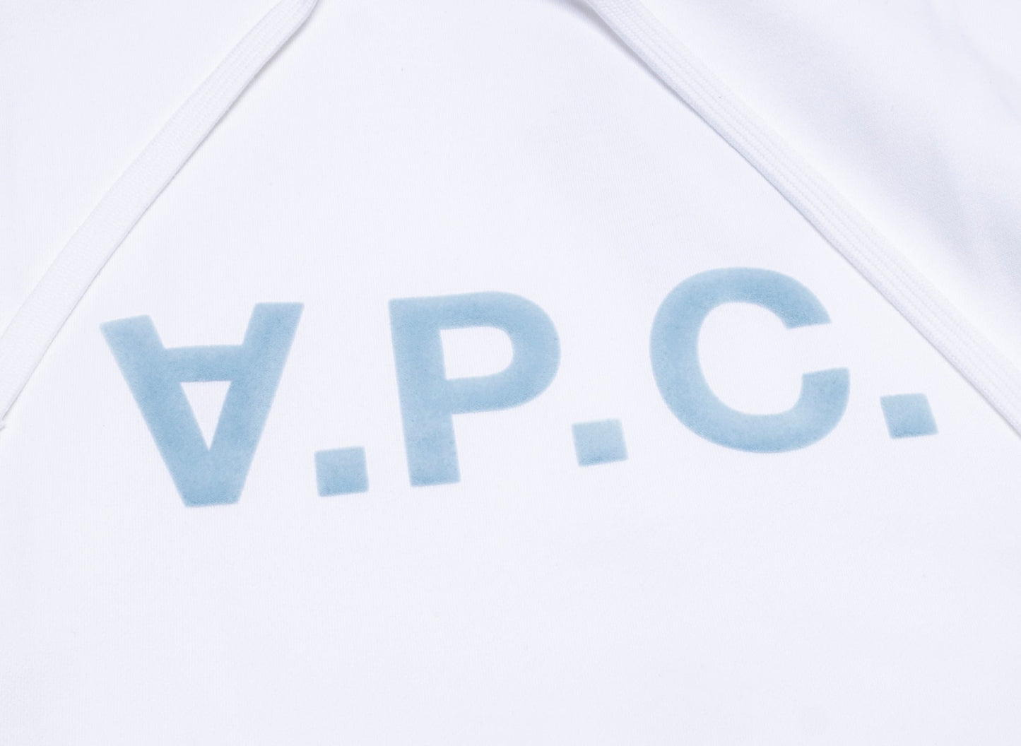 A.P.C. Grand VPC Oversized Hoodie in White xld