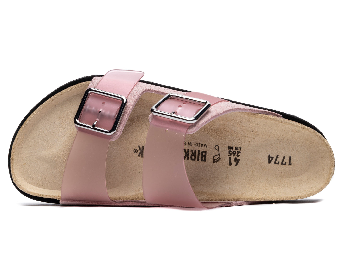 Birkenstock Arizona Milky PVC 1774 in Chintz Rose