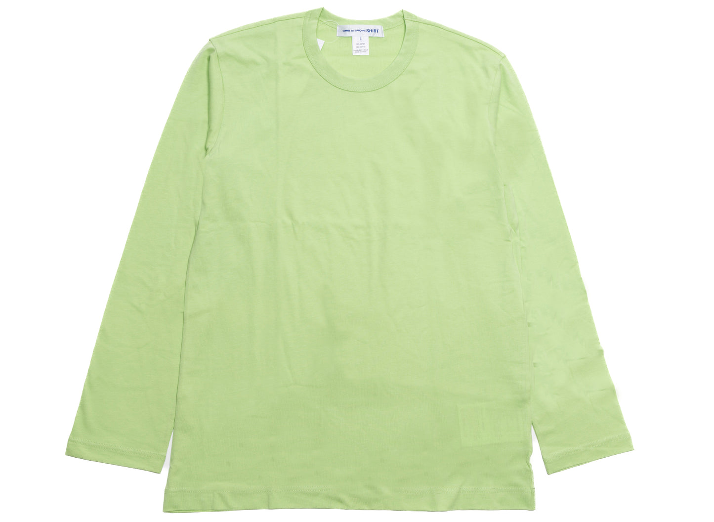 Comme des garcons shirt green on sale