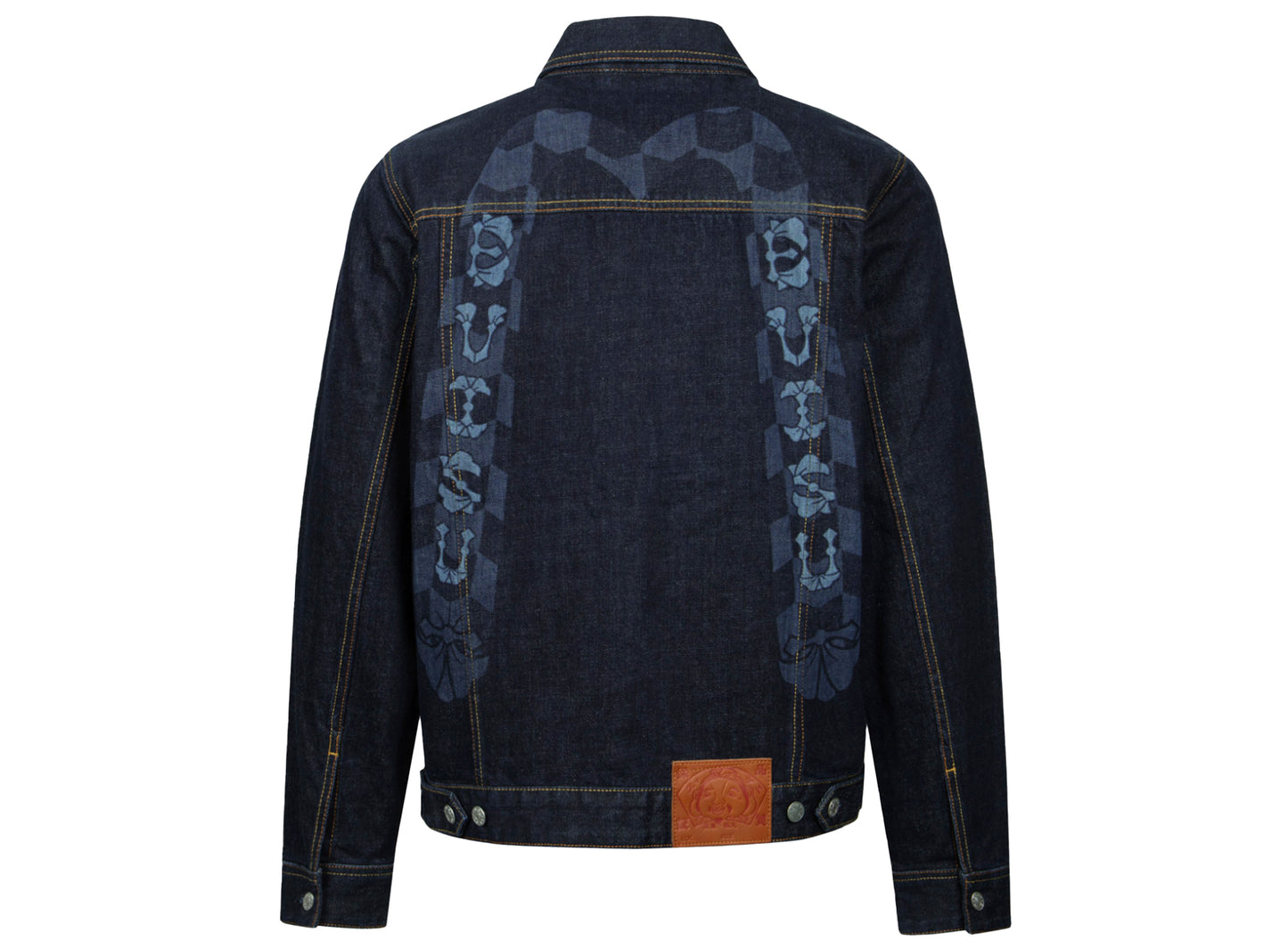 Evisu Monogram Daicock Printed Denim Jacket