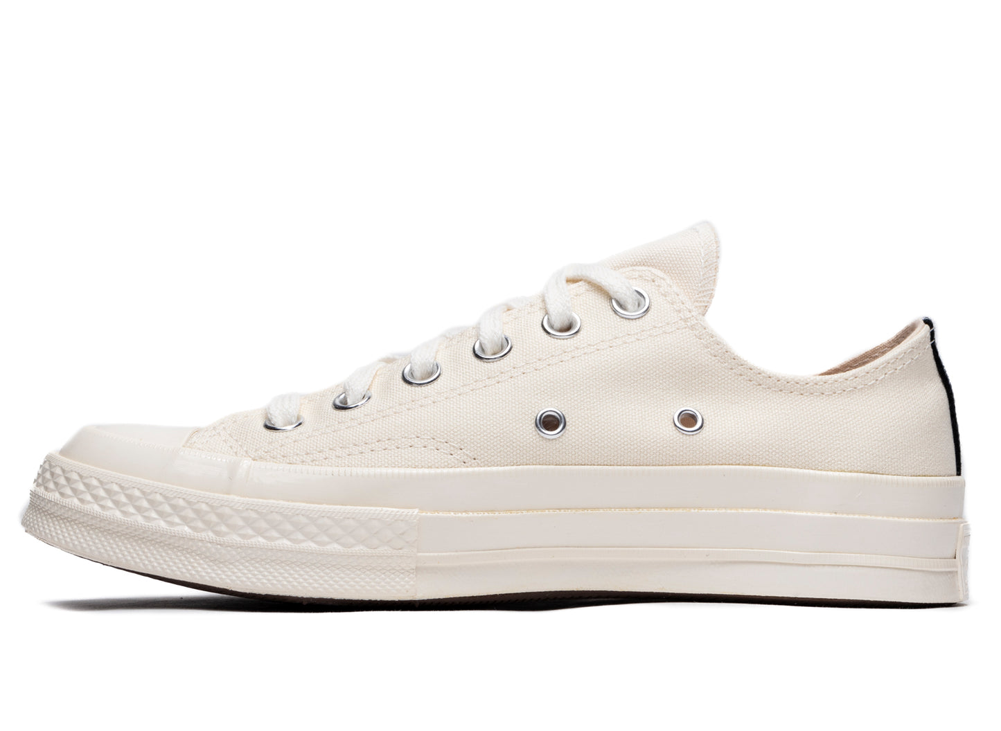 Converse Comme des Garçons Play Heart Chuck 70 Low in Cream