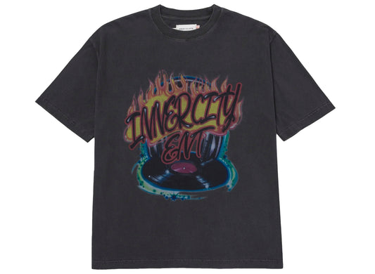 Honor the Gift Airbrush Art S/S Tee in Black