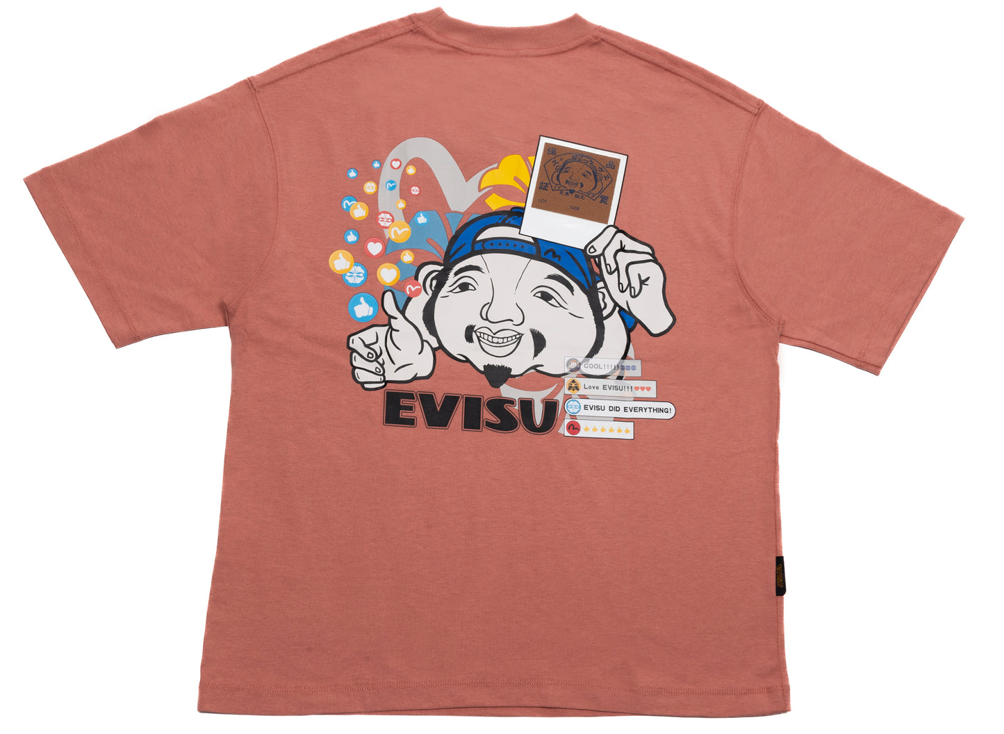 Evisu Media Knit T-Shirt