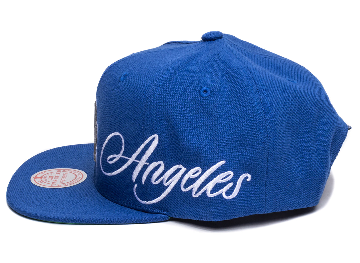 Mitchell & Ness Just Don Lux Script Dodgers Snapback Hat