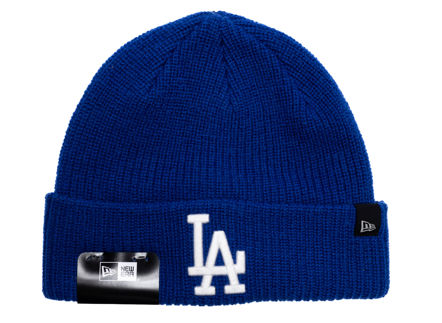 New Era Los Angeles Dodgers Merino Wool Knit Beanie in Blue