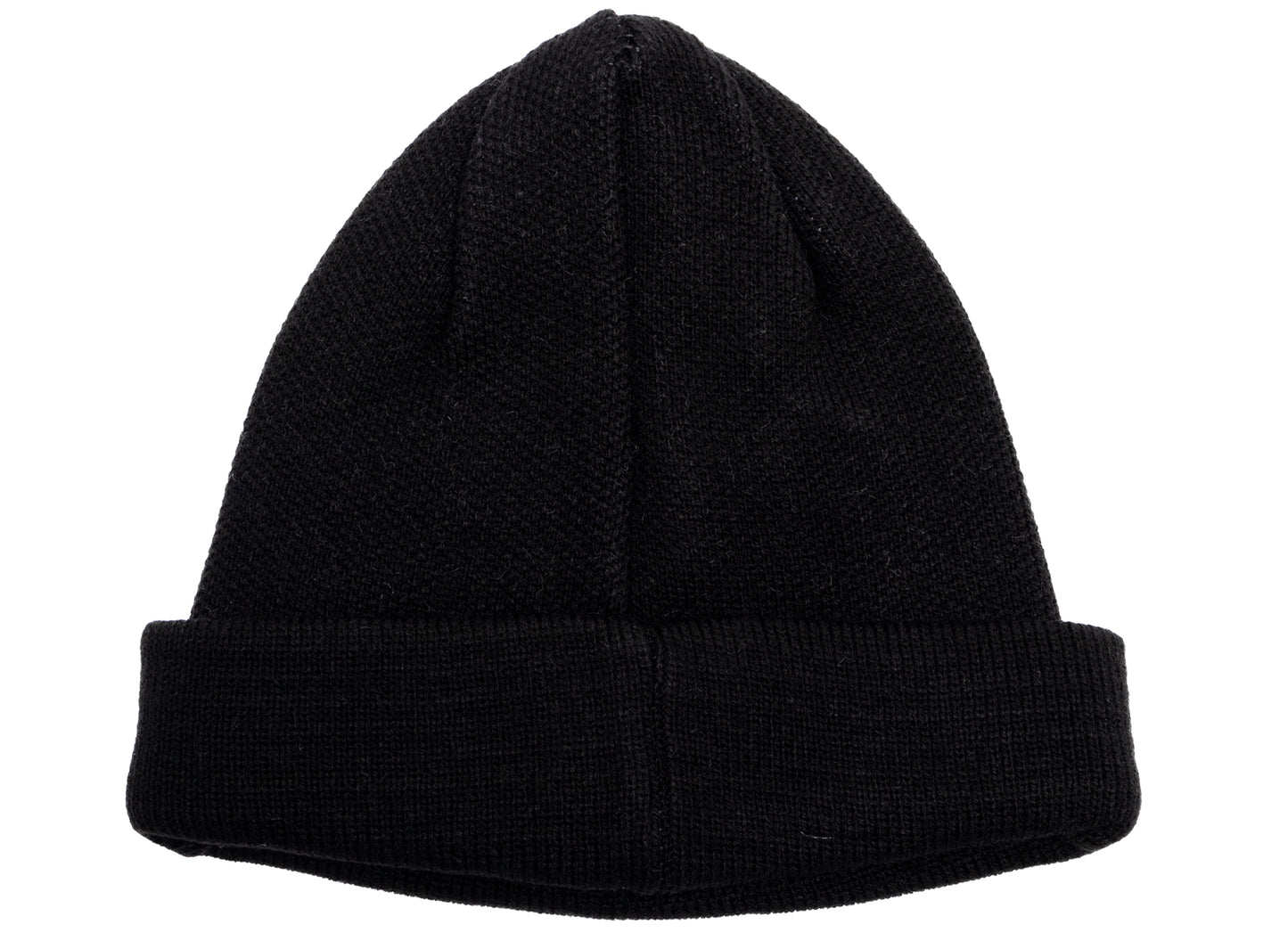 Comme des Garçon SHIRT Live Free Jacquard Beanie in Black