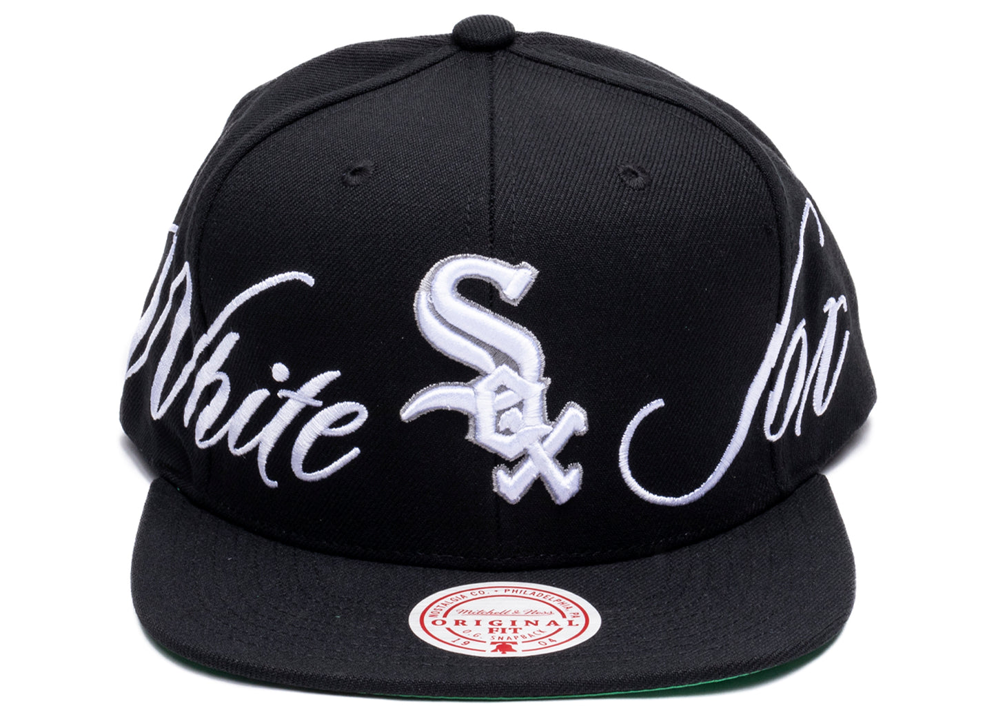 Mitchell & Ness Just Don Lux Script White Sox Snapback Hat