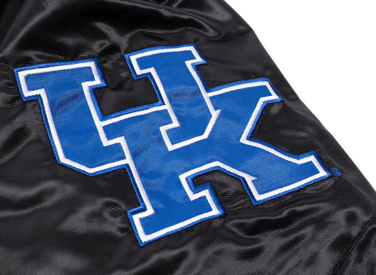 Starter Oneness Exclusive Kentucky Wildcats Poly Jacket in Black xld