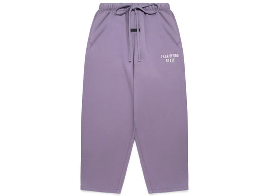 Fear of God Essentials Heavy Fleece Classic Sweatpants in Lavender