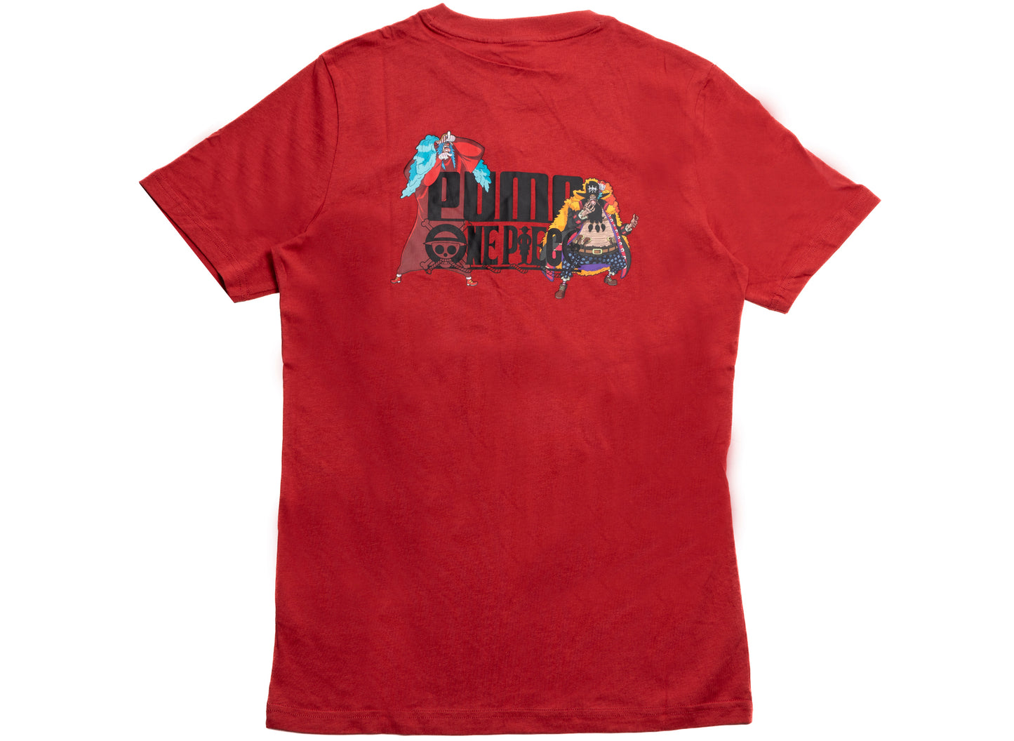 Puma x One Piece Graphic Tee in Red