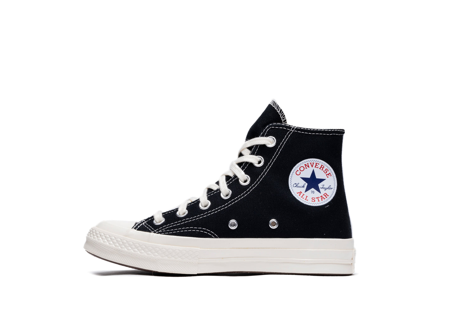 GS Converse Comme des Garçons Play Chuck 70 Hi in Black xld