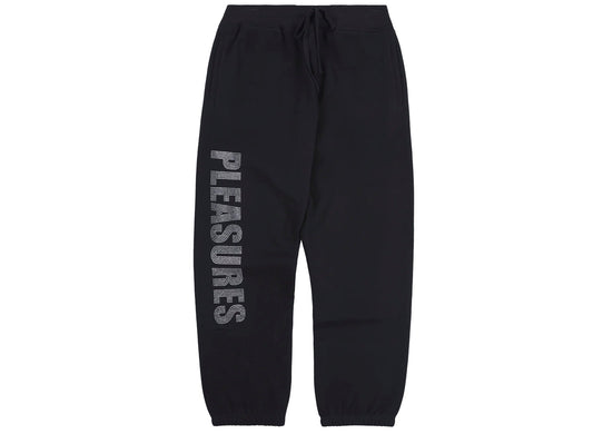 Pleasures Rhinestone Impact Sweatpants in Black