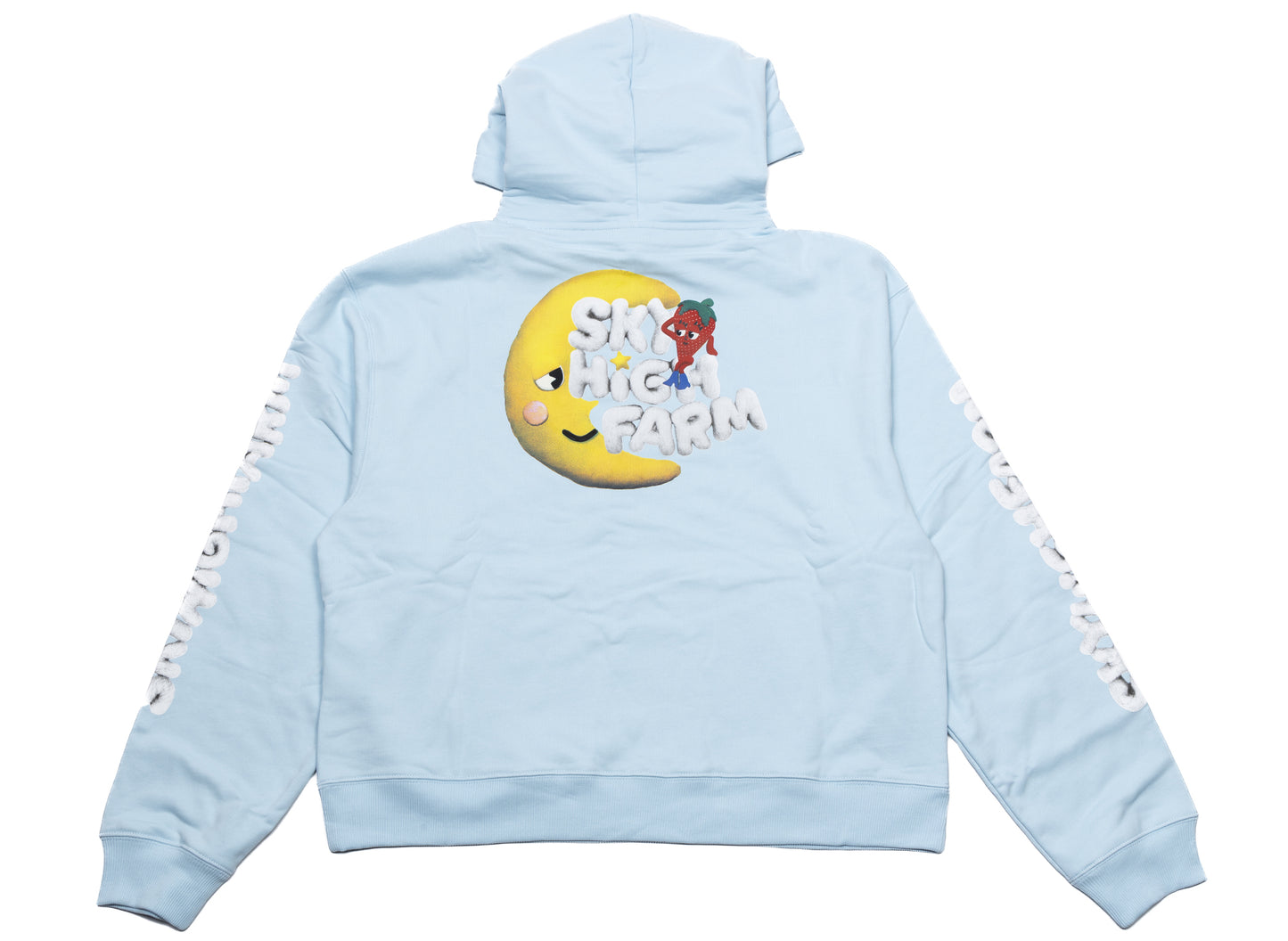 Sky High Farm Perennial Shana Graphic Hoodie in Blue