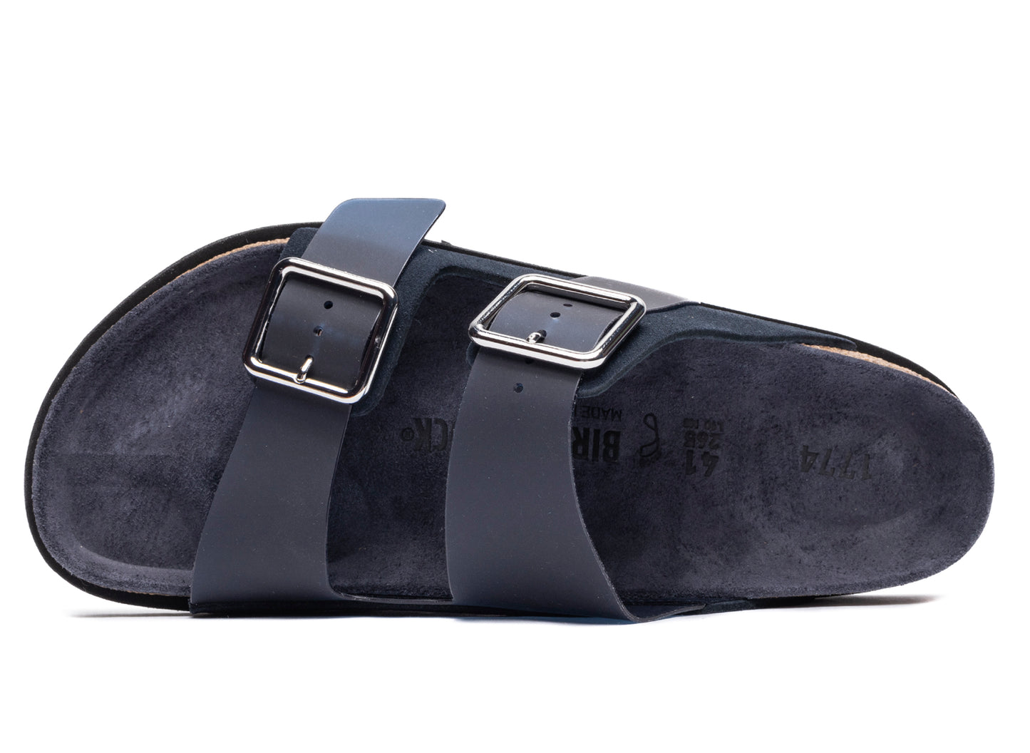 Birkenstock Arizona Milky PVC 1774 in Dark Navy