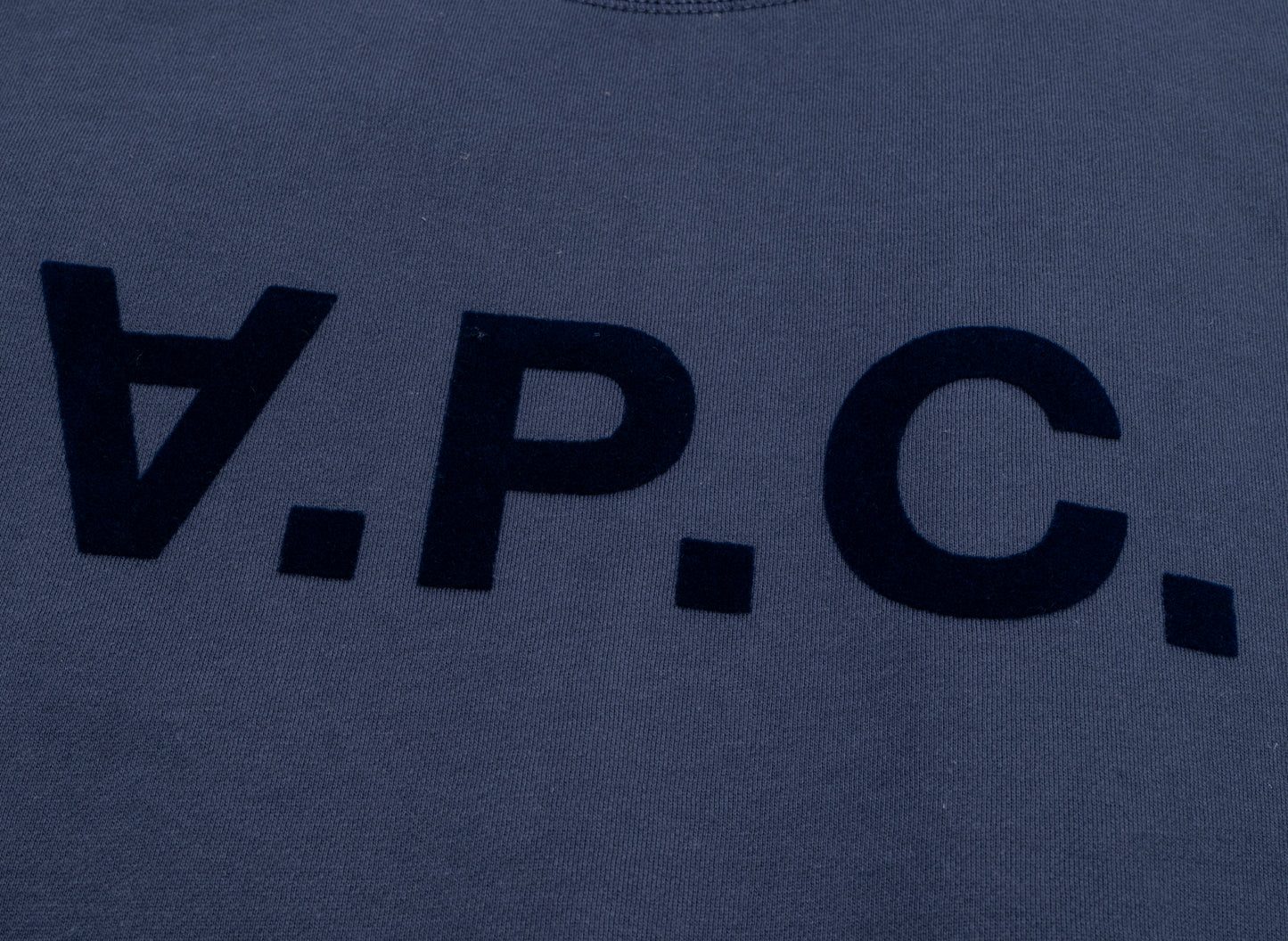 A.P.C. Grand VPC Oversized Sweatshirt in Blue xld