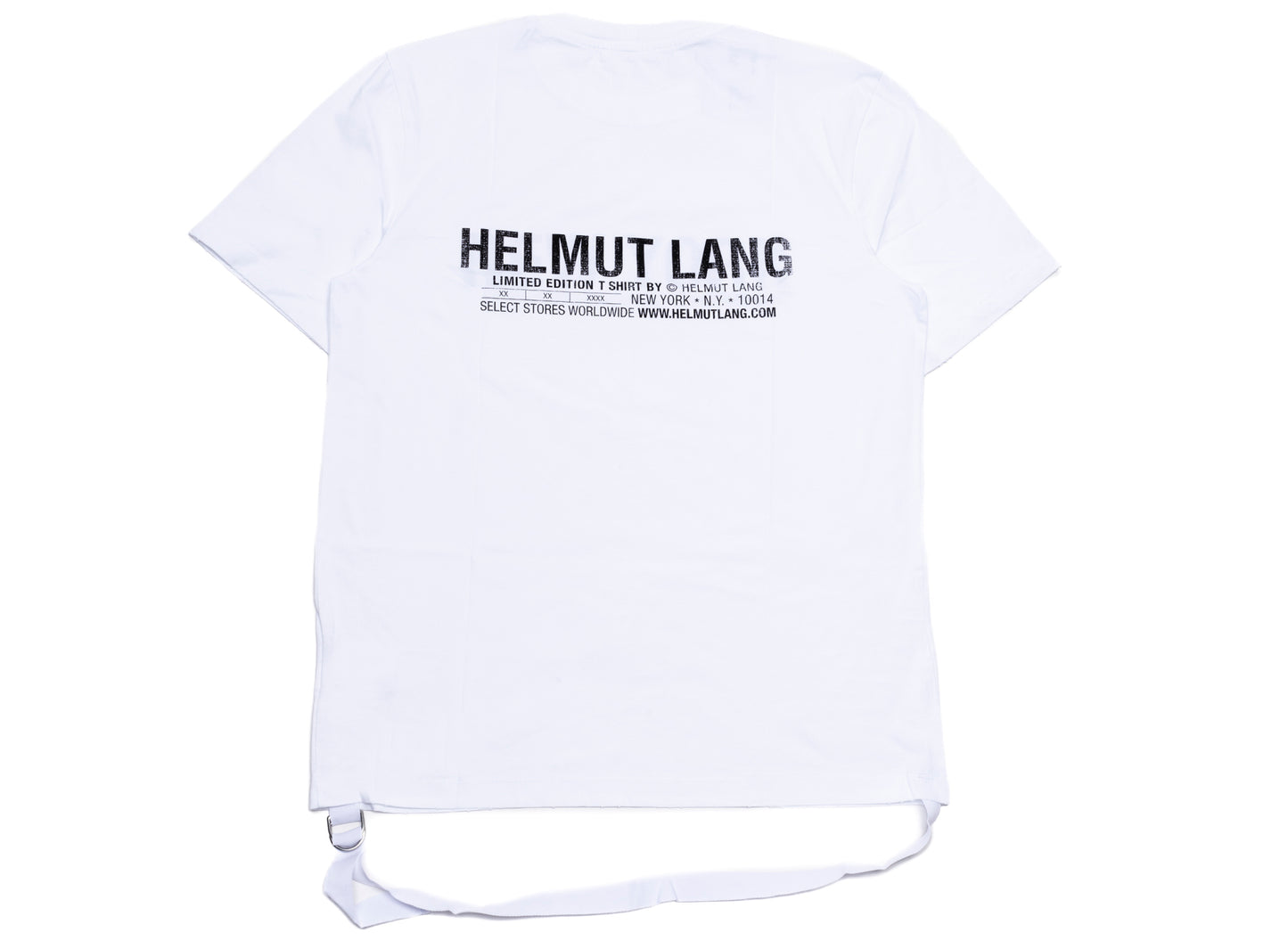 Helmut Lang New York S/S Tee in White