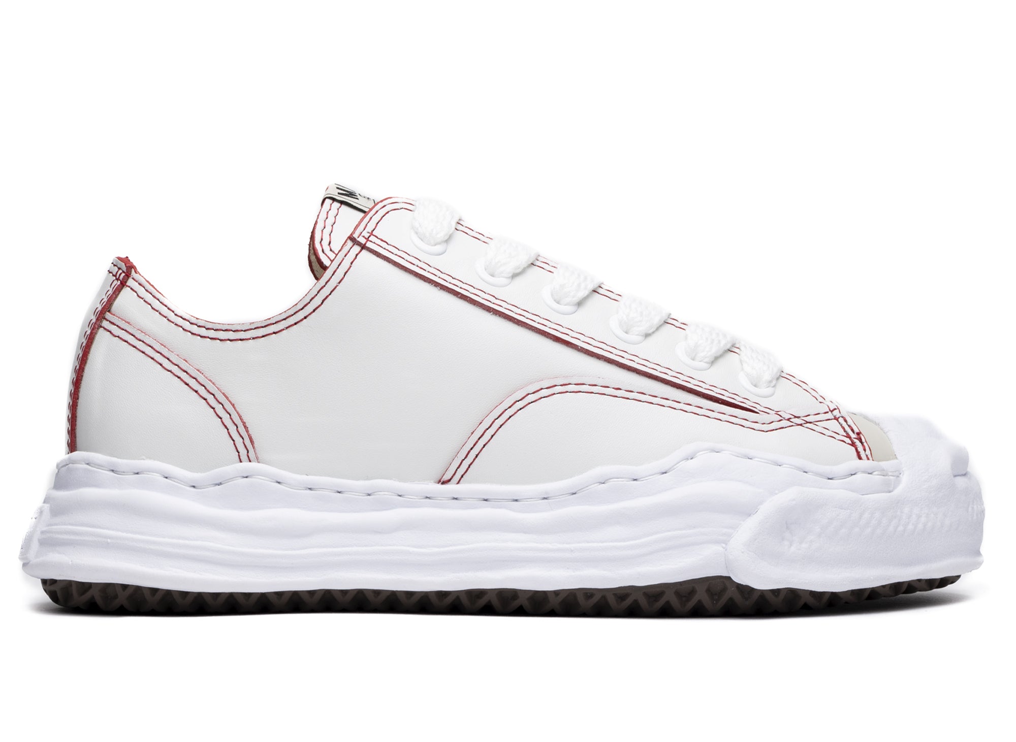 Maison Mihara Yasuhiro Leather Peterson Low in White – Oneness Boutique