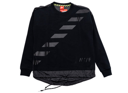 Women's Nike Track & Field Crewneck in Black