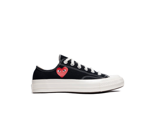 GS Converse Comme des Garçons Play Chuck 70 Low in Black