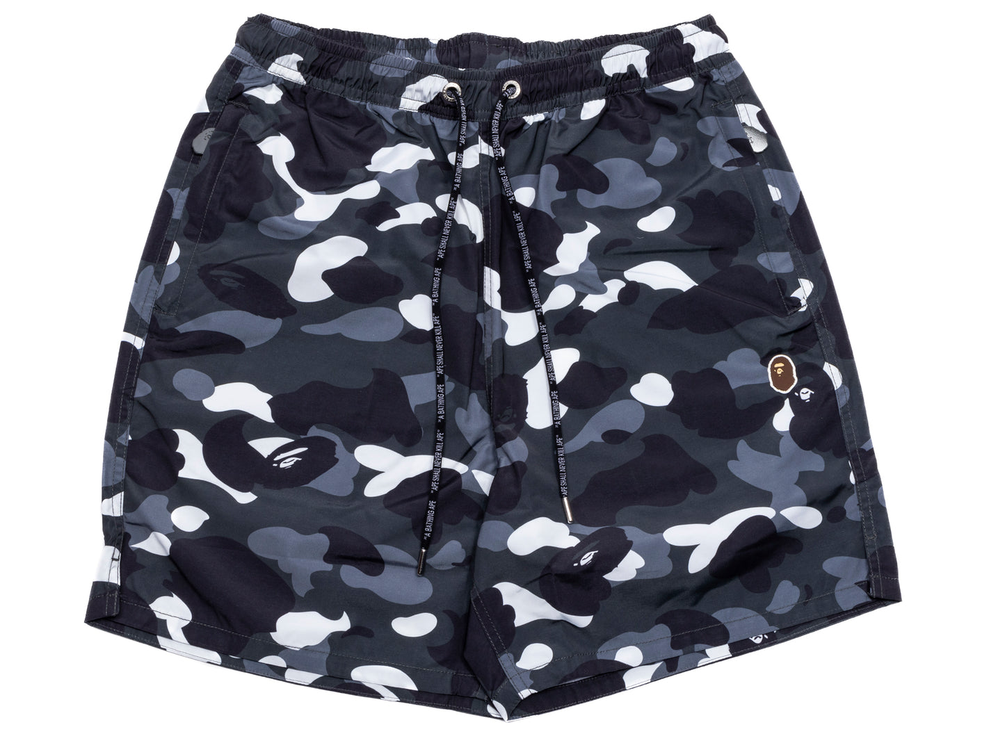 Black and camo bape shorts online